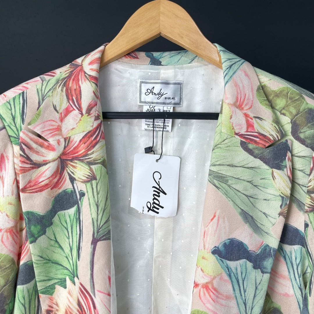 ANDY Saco Varios Floral Talle 3