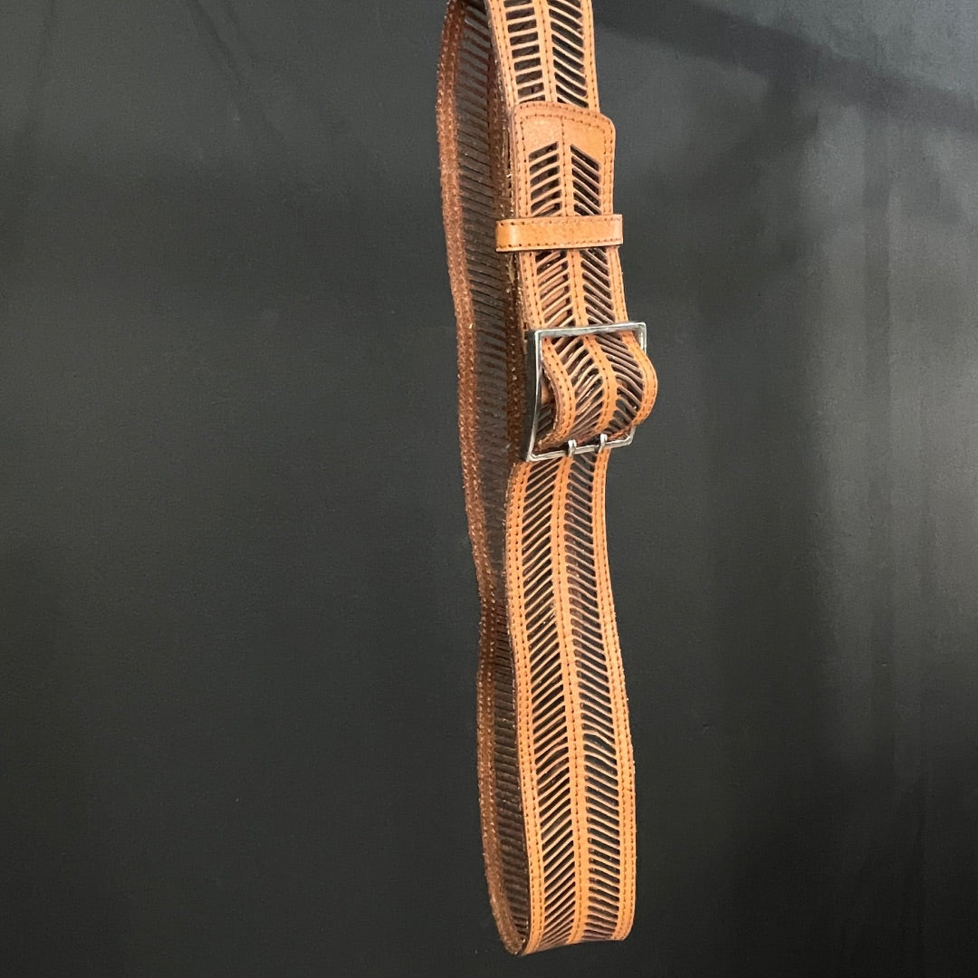 SIN MARCA Cinturon Otro Marron Talle Unico