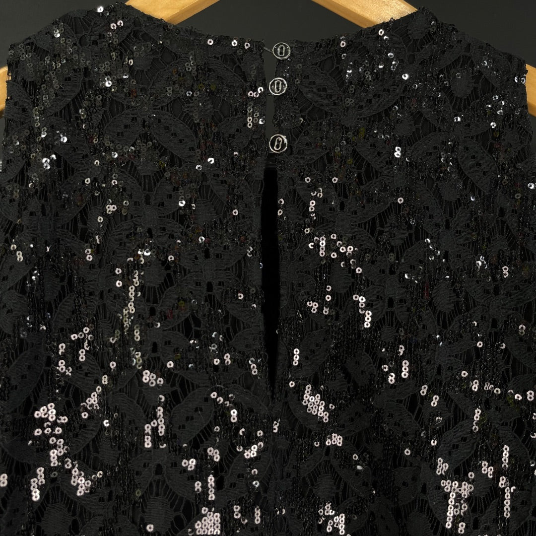 WANAMA Blusa Negro Talle 44