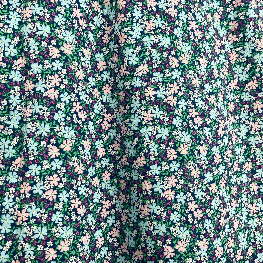 J CREW Camisa Manga Corta Varios Floral Talle XL