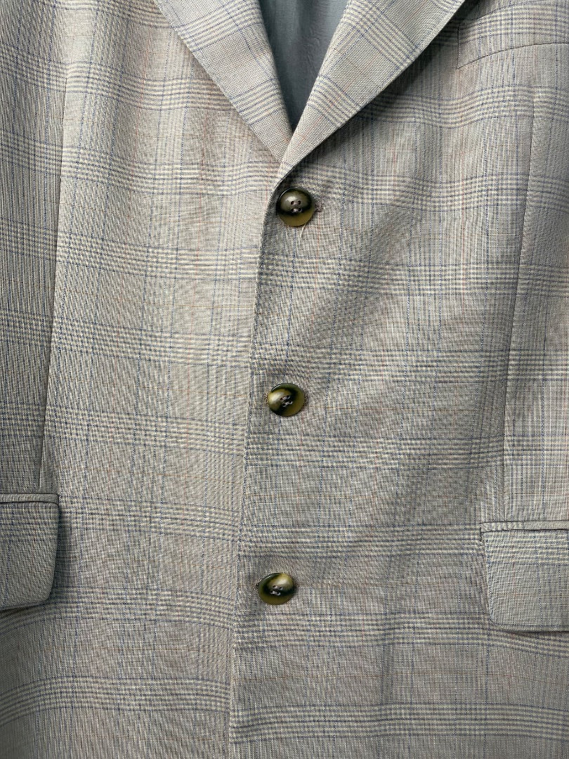 PIERRE CARDIN Saco Varios Escoces Verde Talle 55
