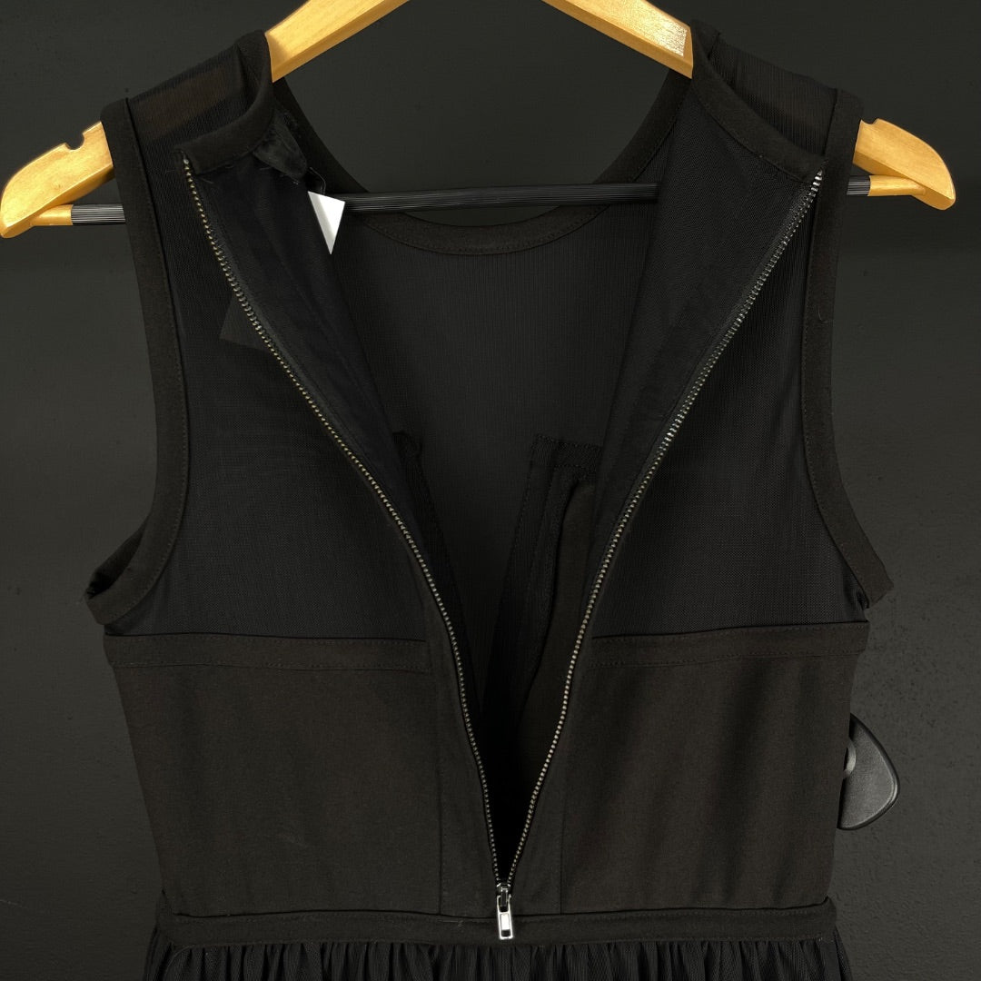 H&M Vestido Sin Manga Negro Talle 6
