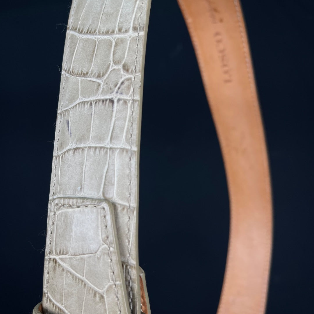 LOSCO Cinturon Otro Beige Talle Unico