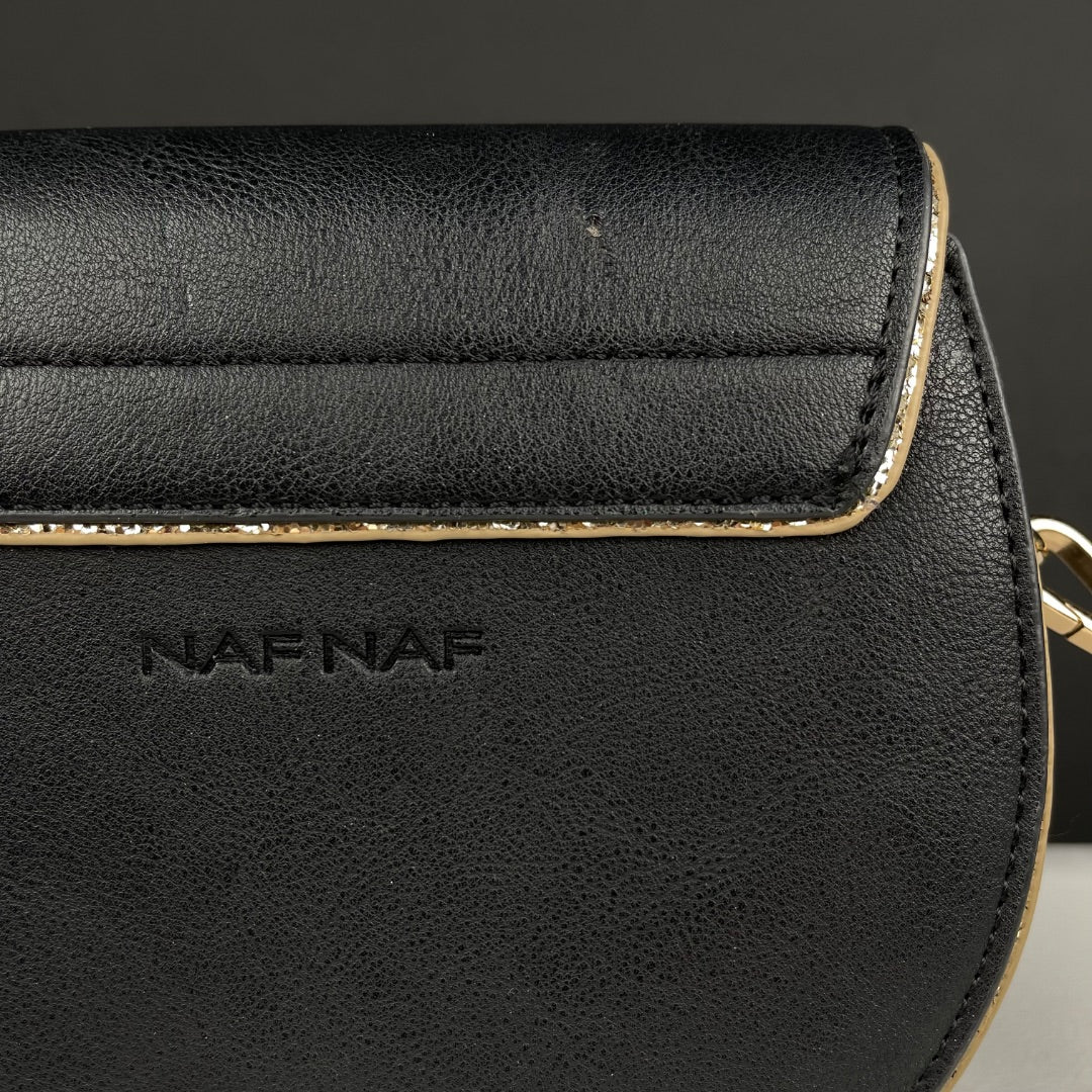 NAF NAF Cartera Negro Talle Unico