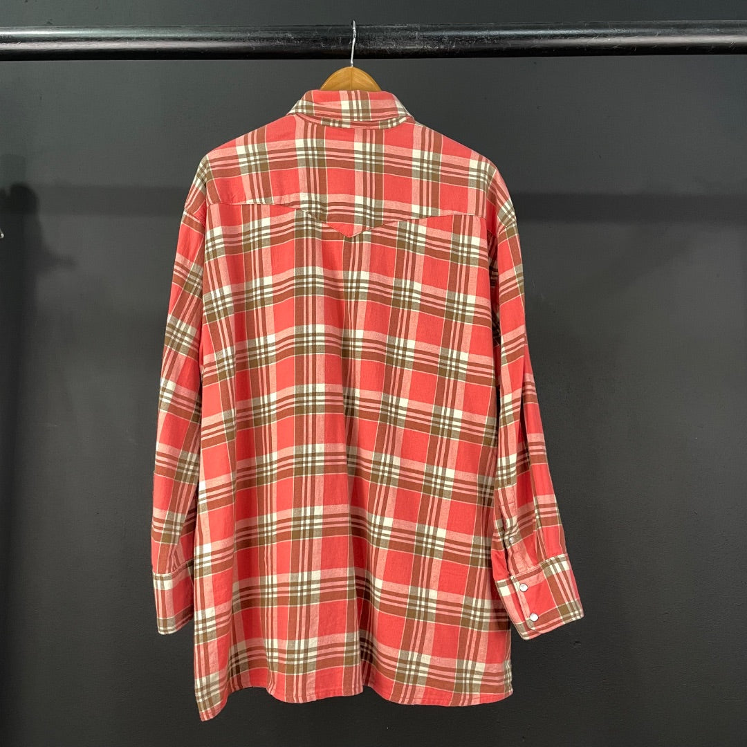 LEVIS Camisa Manga Larga Varios Escoces Talle M