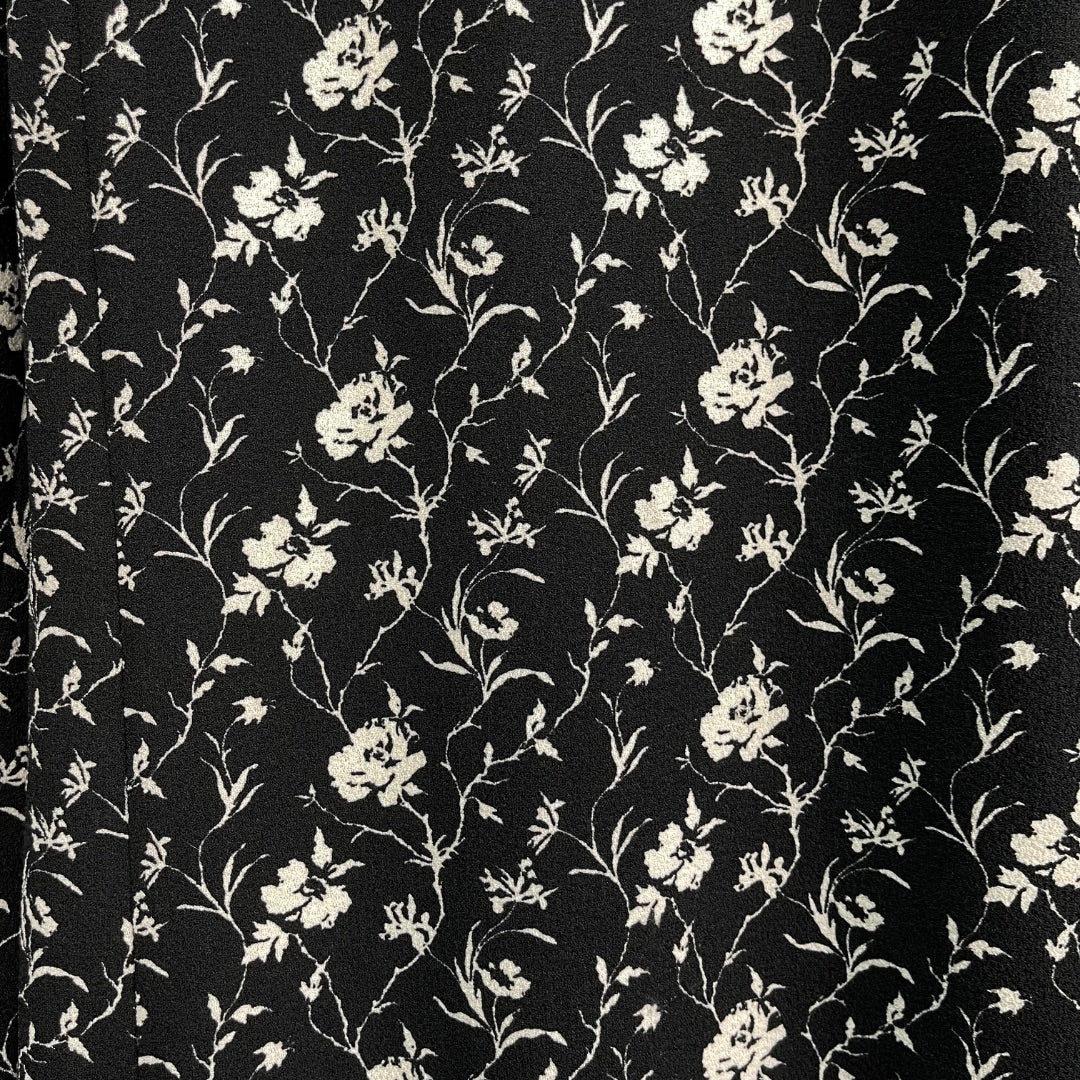 CLUB MONACO Vestido Manga Larga Varios Floral Talle 2
