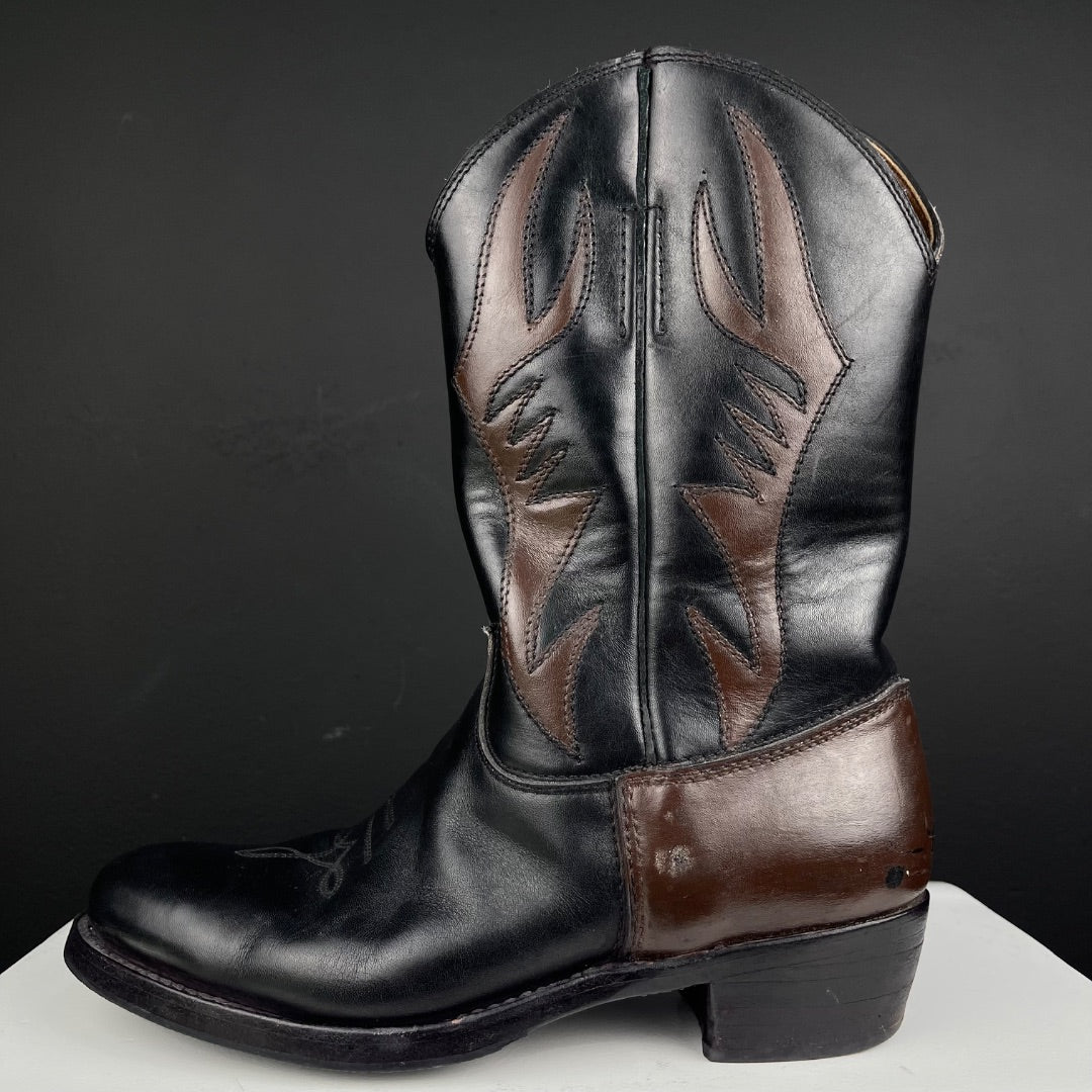 Botas Varios Marron y Negro Talle 41