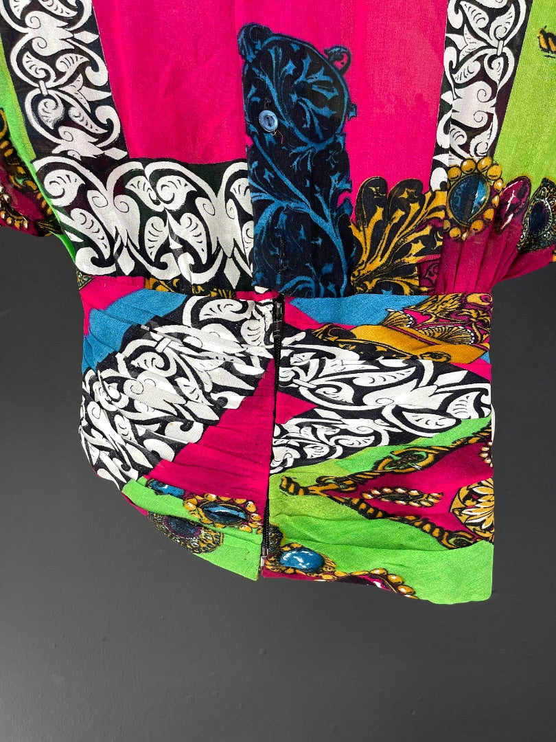 ELSA SERRANO Blusa Varios Estampado Talle 44