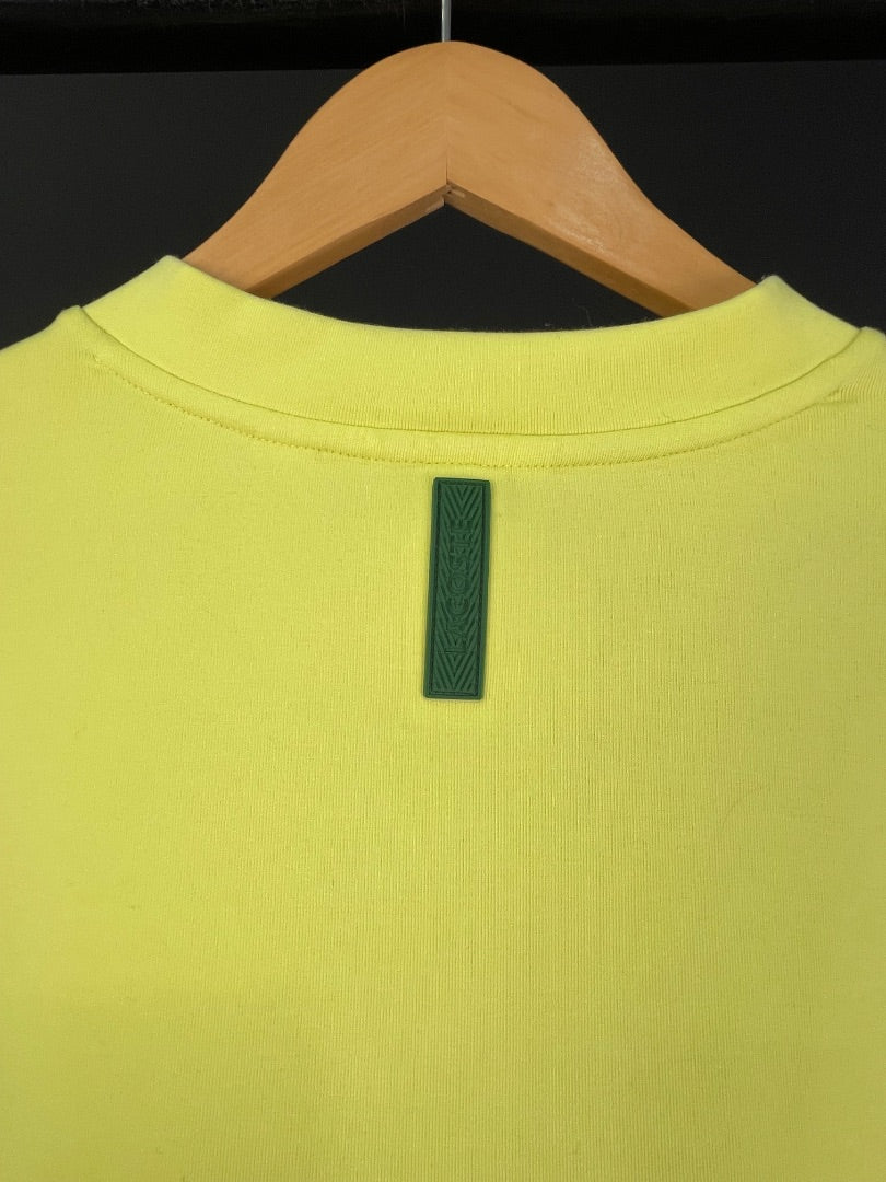 LACOSTE Buzo Amarillo Talle XXL