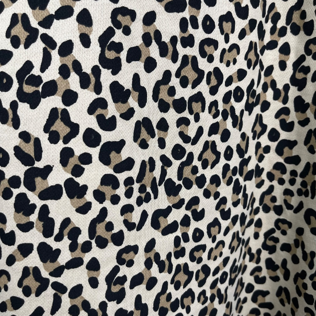ZARA Vestido Manga Larga Varios Animal Print Talle S
