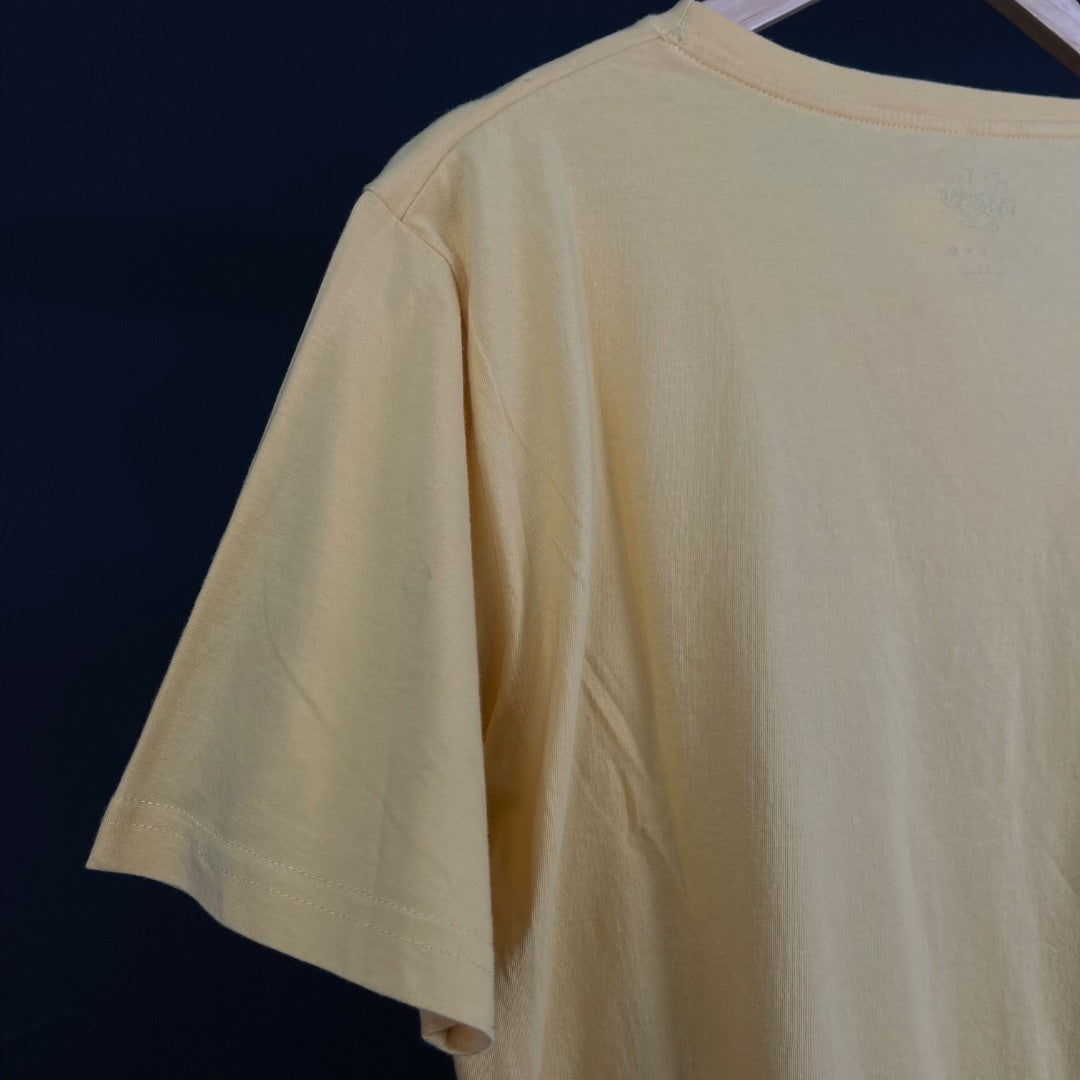 BOLIVIA Remera Manga Corta Amarillo Talle XL