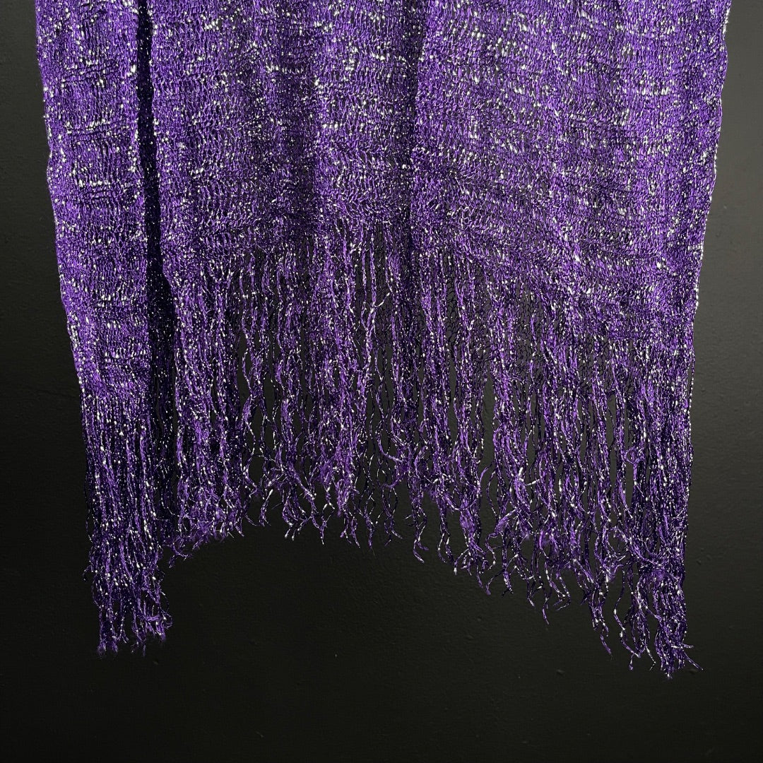 SIN MARCA Pashmina Violeta Talle Unico