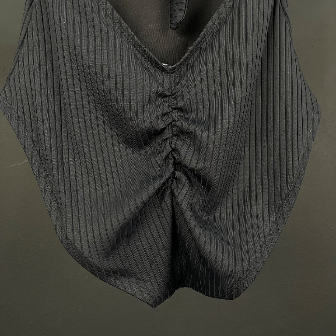 VINCE CAMUTO Malla De Baño Negro Talle 6