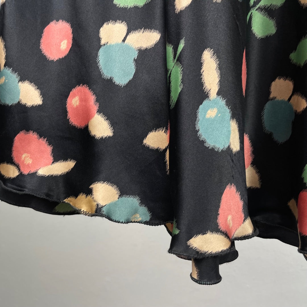 CACHAREL Pollera Larga Varios Floral Talle M