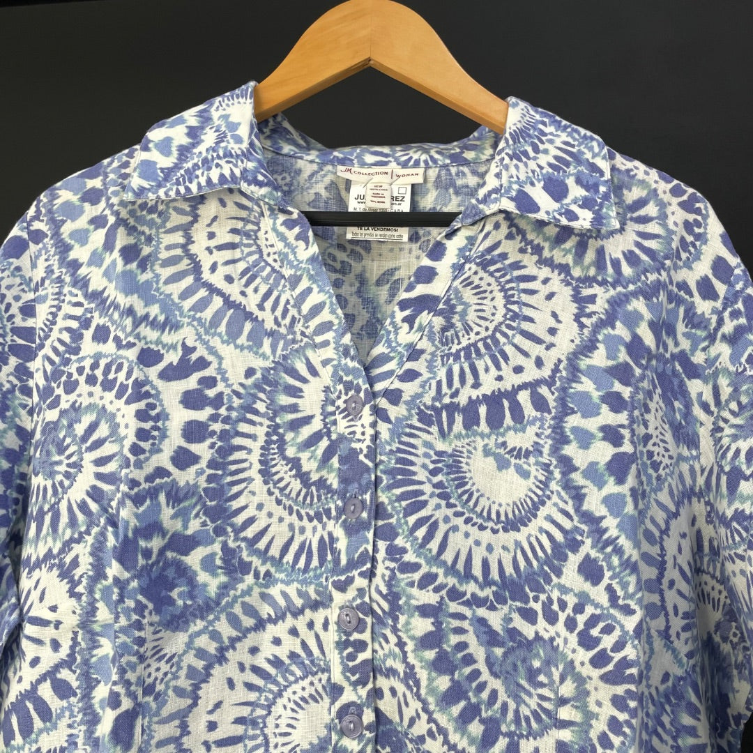 SIN MARCA Camisa Manga Corta Varios Estampado Talle 16