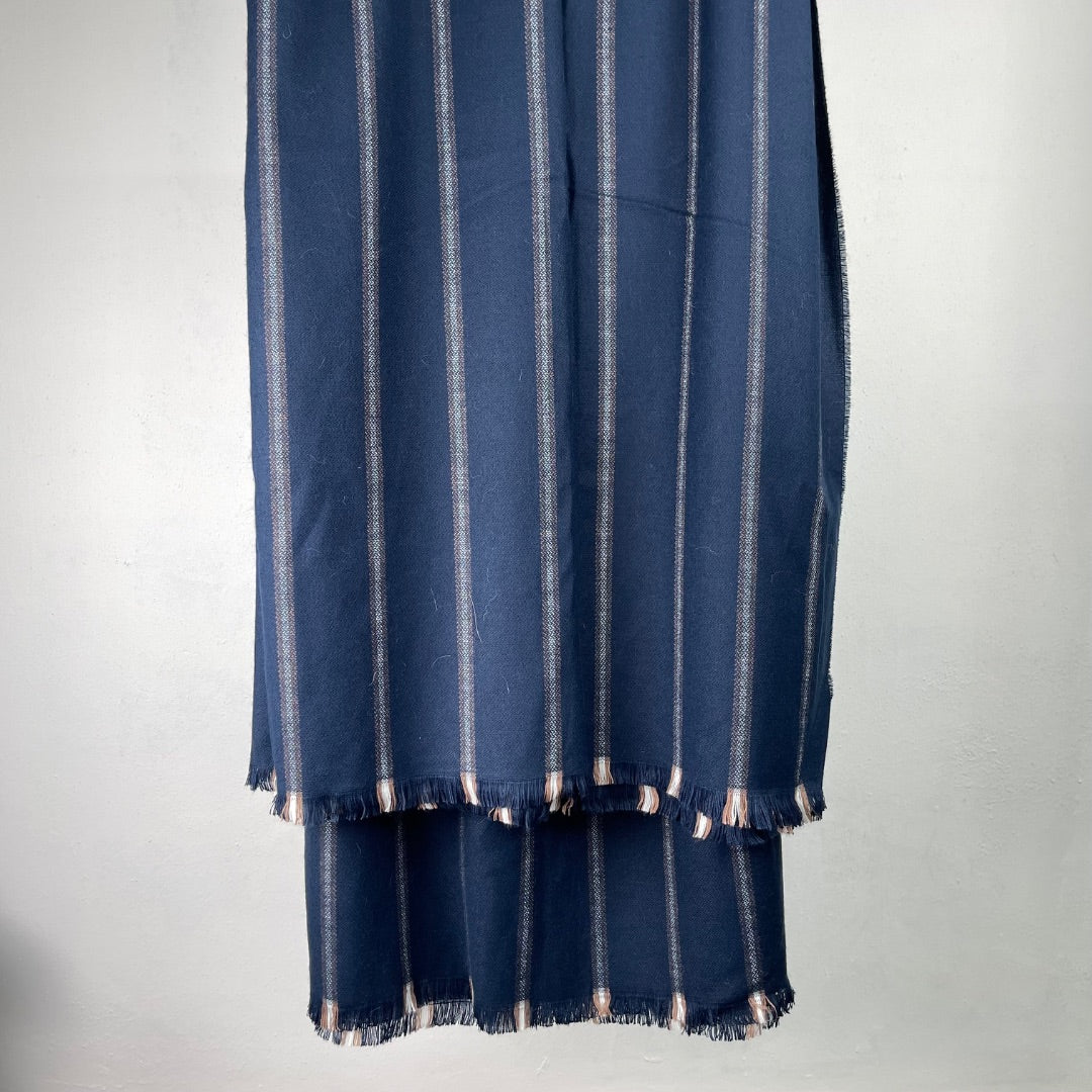 SIN MARCA Pashmina Azul Talle Unico