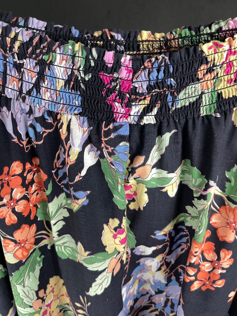 LAURA ASHLEY Pollera Larga Varios Floral Talle M