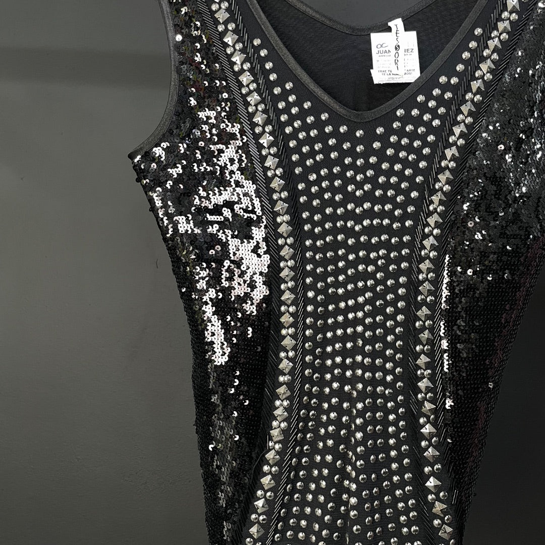 SIN MARCA Musculosa Negro Talle M