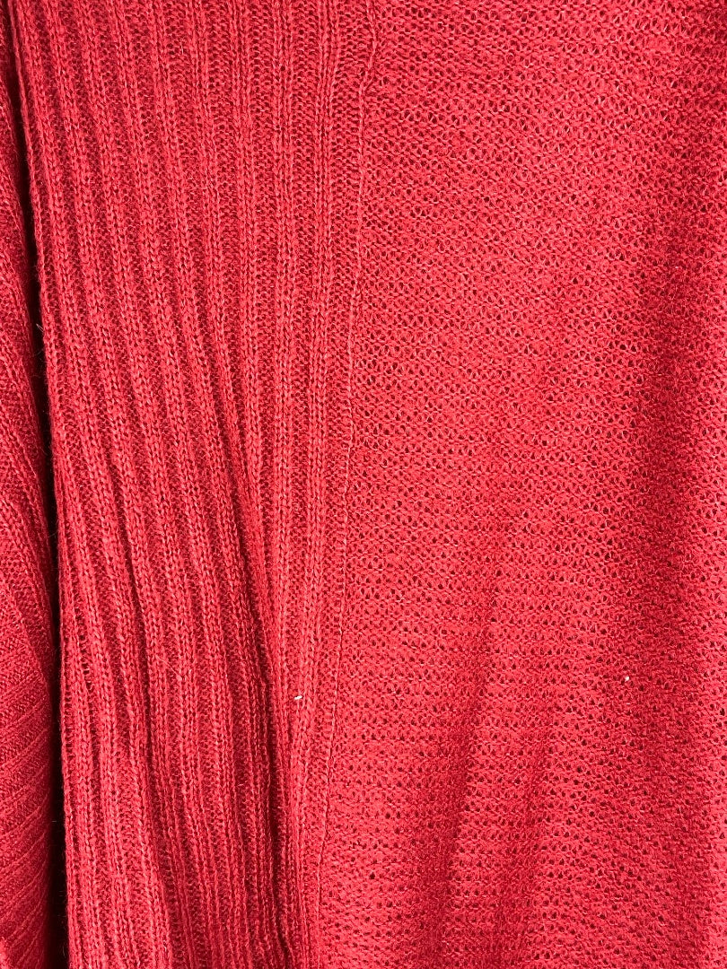 GUSMAN Poncho Rojo Talle Unico