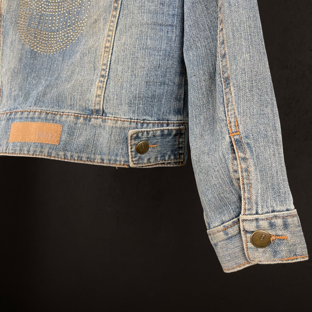47 STREET Campera Celeste Talle 2