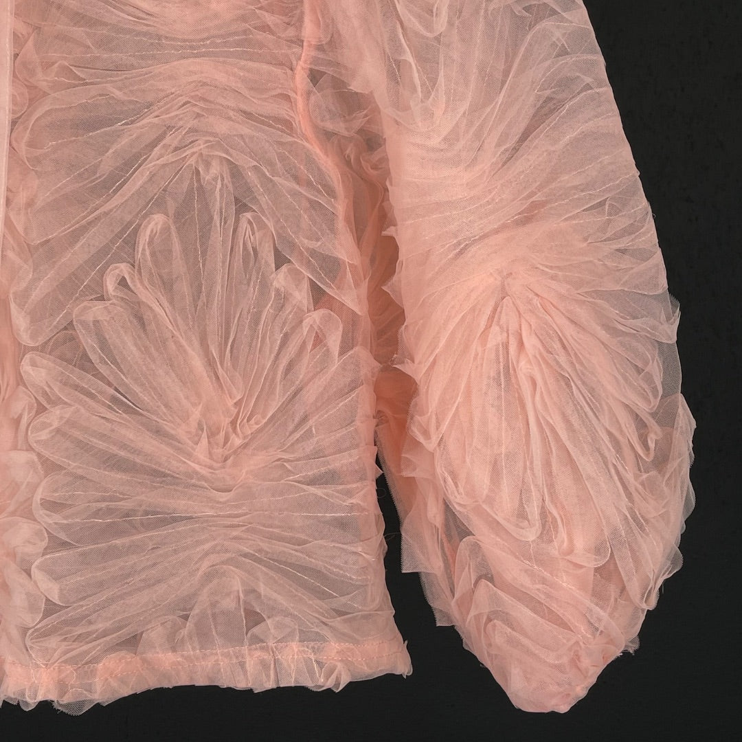 ZARA Blusa Rosa Talle S