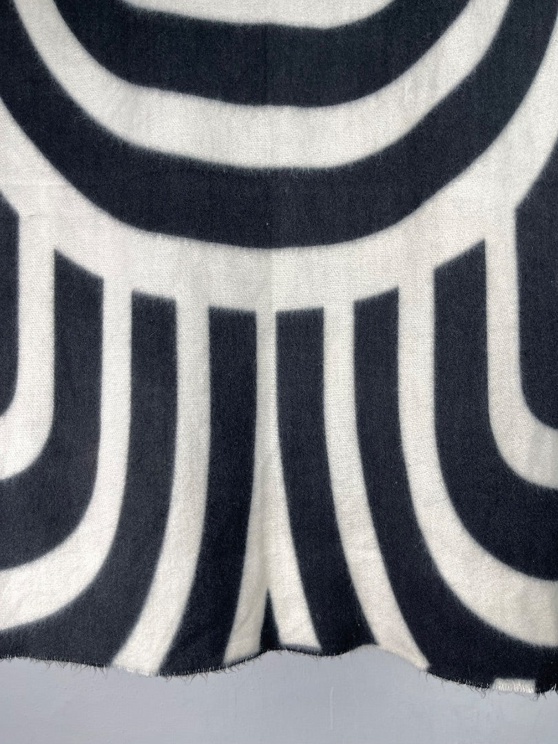 SIN MARCA Pañuelo Varios Blanco Y Negro Talle Unico