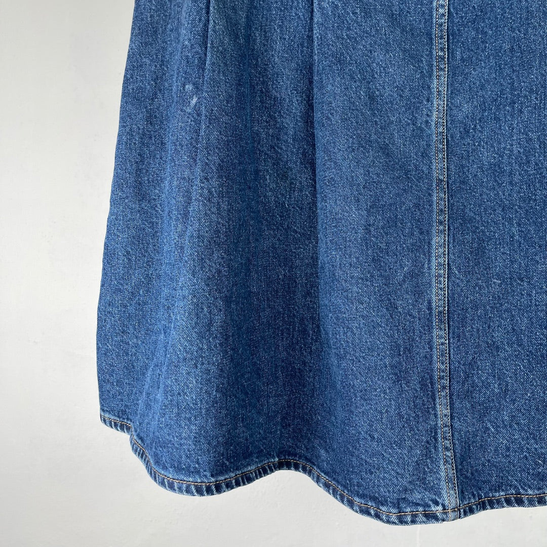 LEVIS Pollera Larga Azul Talle 29