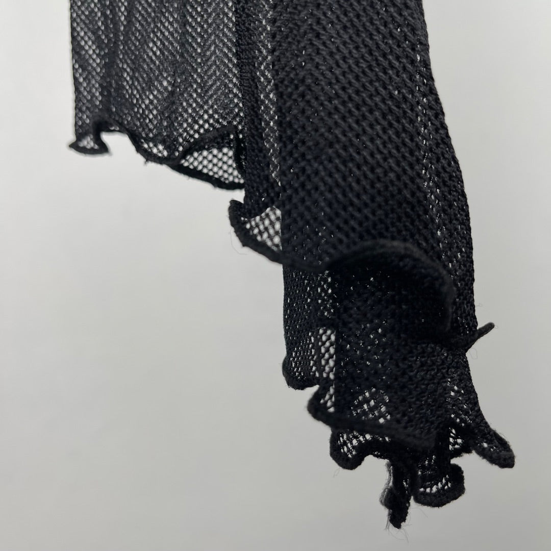 Remera Manga Larga Negro Talle L