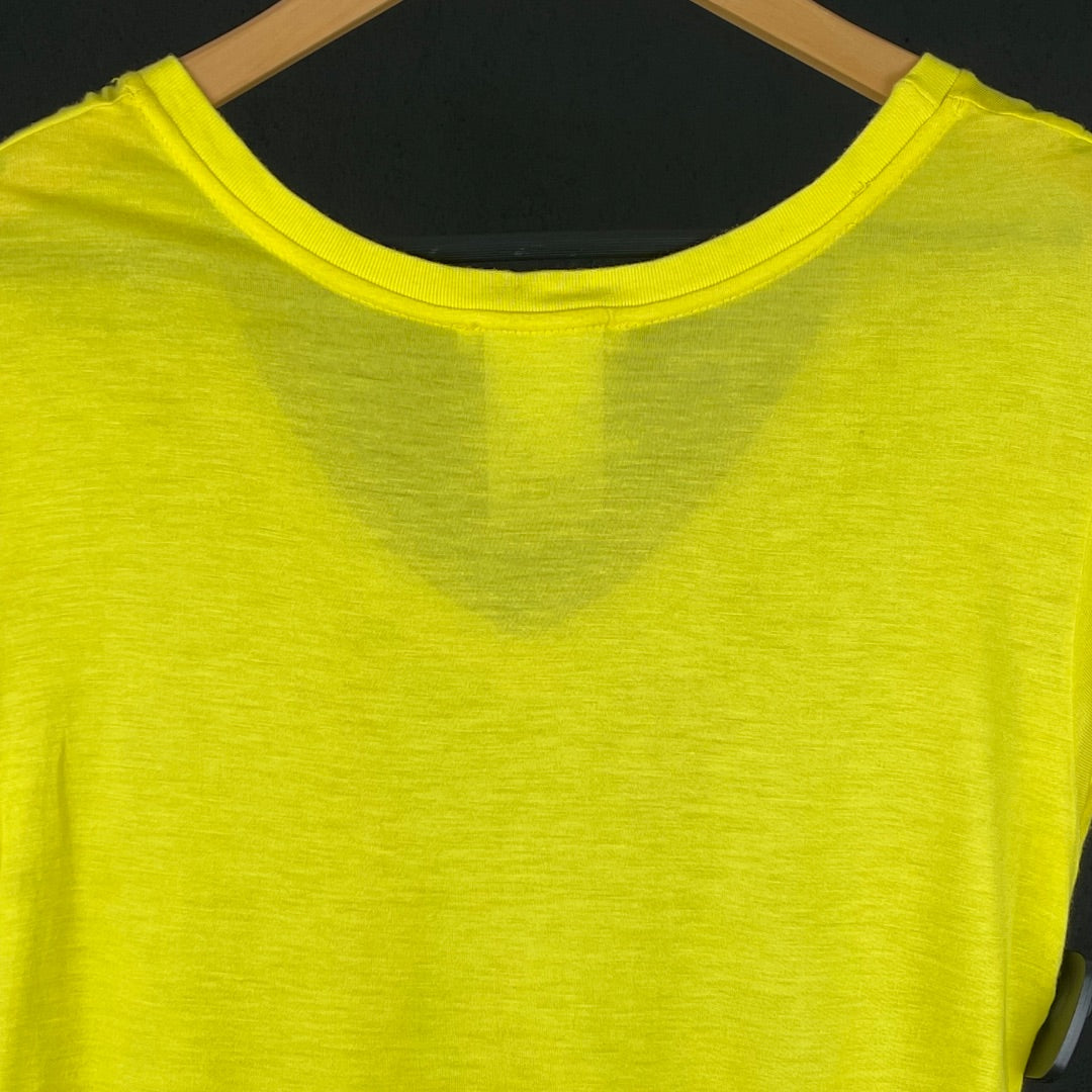 ZARA Remera Amarillo Talle M