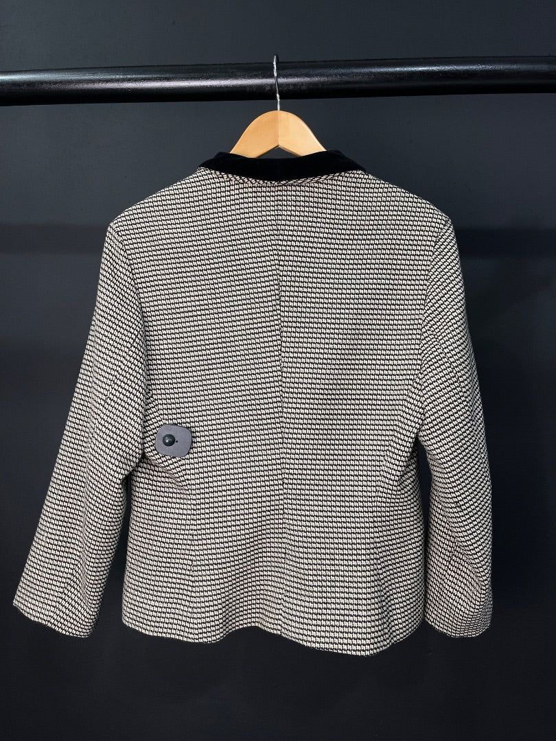 Saco TAHARI Varios Beige Y Negro Talle 2
