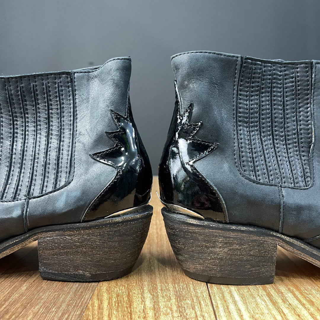 BENDITO PIE Bota Cowboy Negro Talle 35