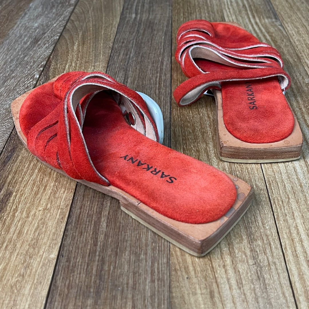 SARKANY Sandalias Rojo Talle 35