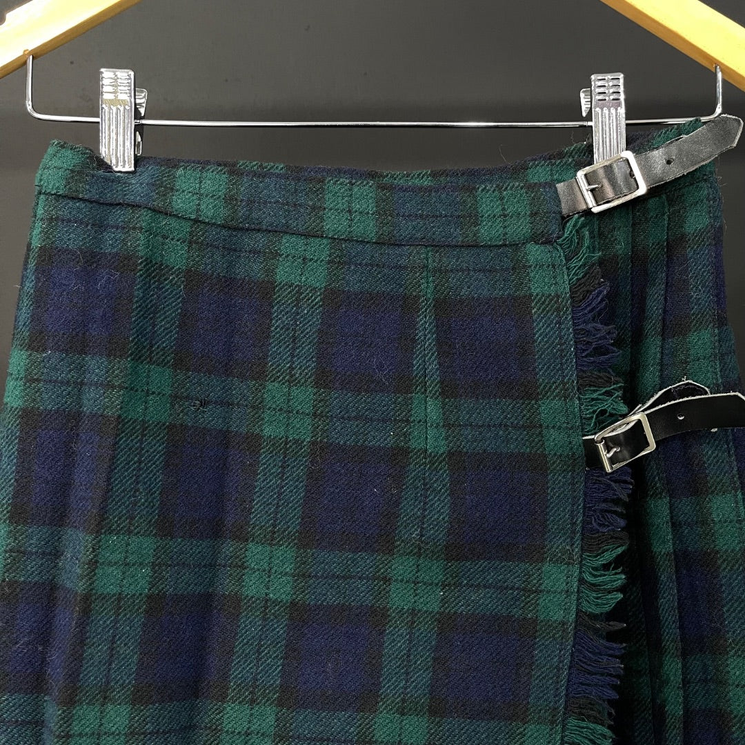 Pollera Media Pierna SIN MARCA Varios Escoces Verde Talle S