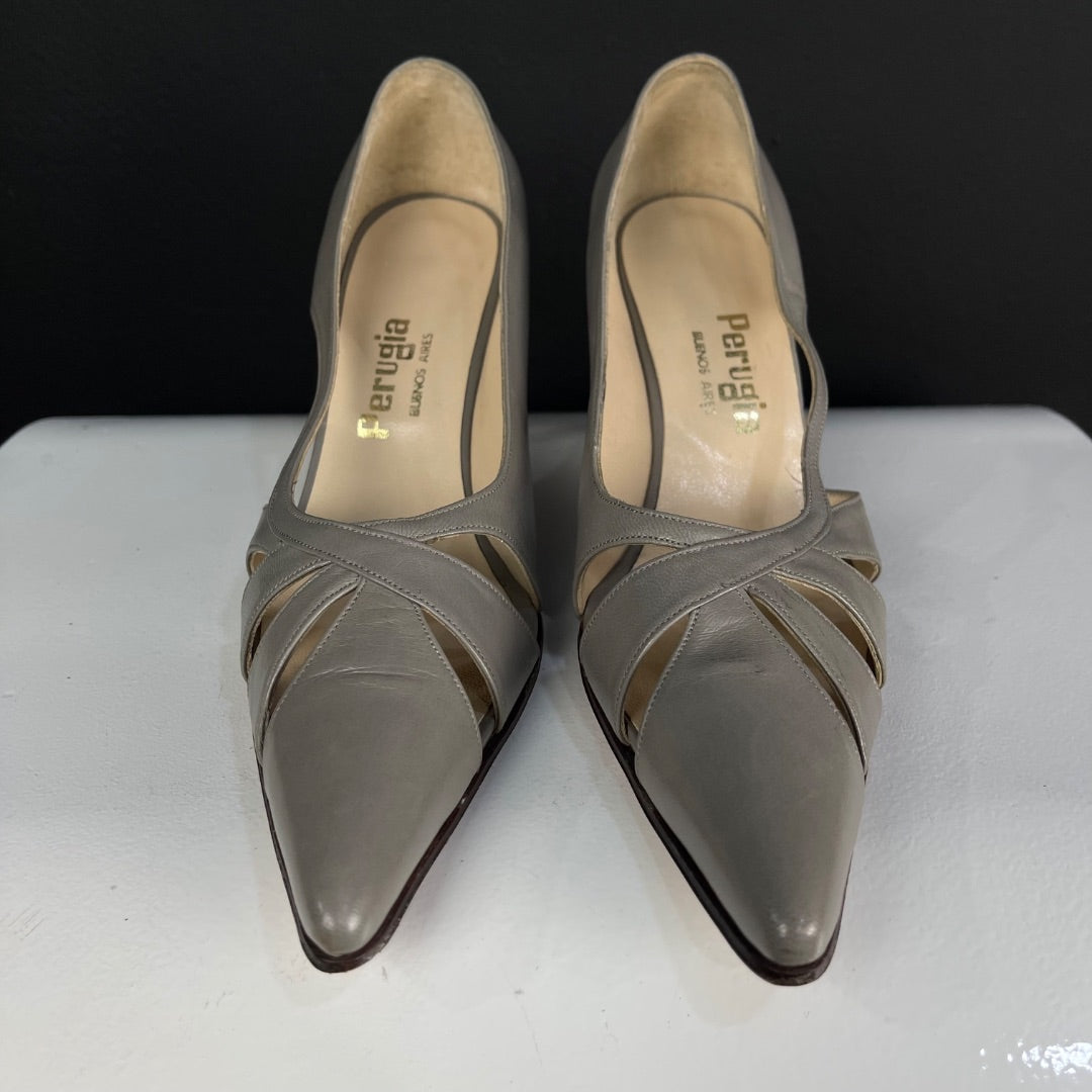 PERUGIA Zapatos Gris Talle 40,5
