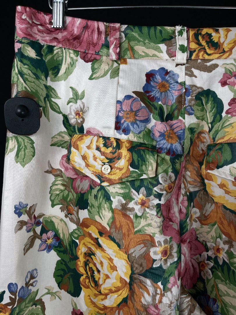 SIN MARCA Pantalon Varios Floral Talle L