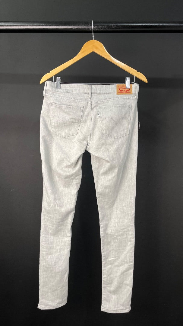 LEVIS Pantalon Jean Gris Talle 28