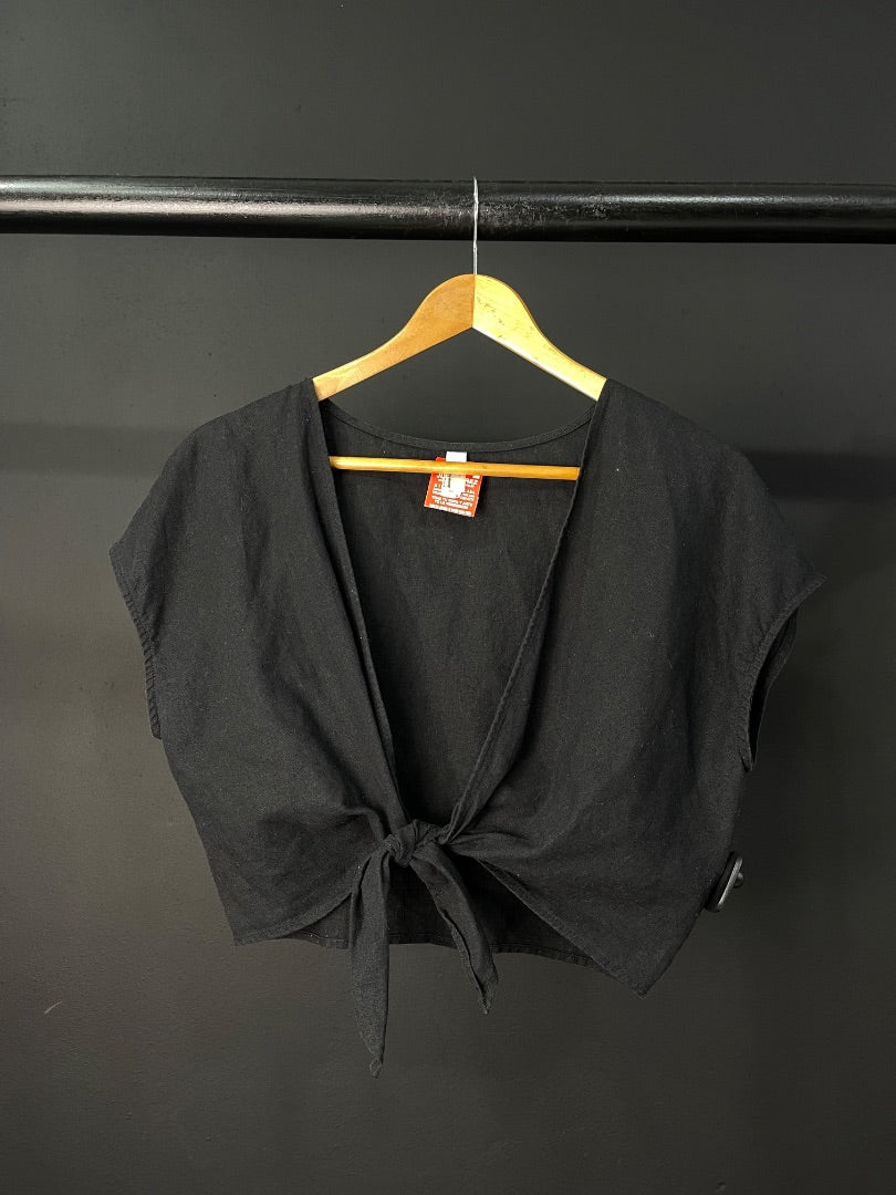 AMERICAN APPAREL Blusa Negra Talle S