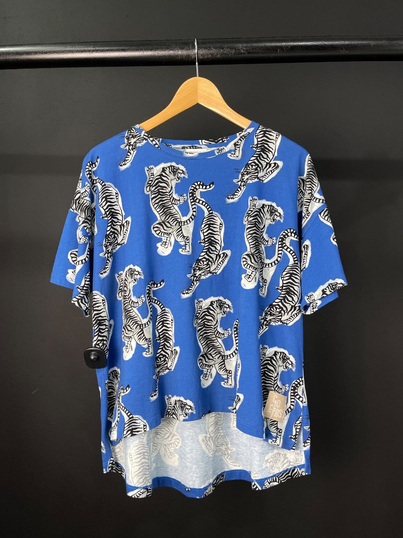 CLOETAS Blusa Manga Corta Varios Estampado Talle 2
