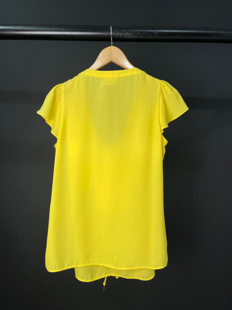 MORGAN Blusa Color Amarillo Talle 38