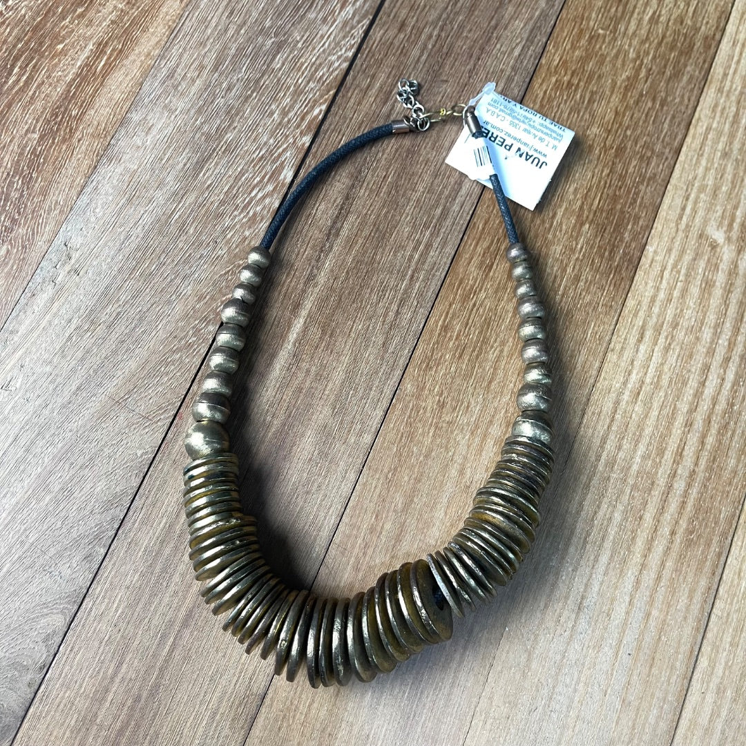 SIN MARCA Collar Dorado Talle Unico