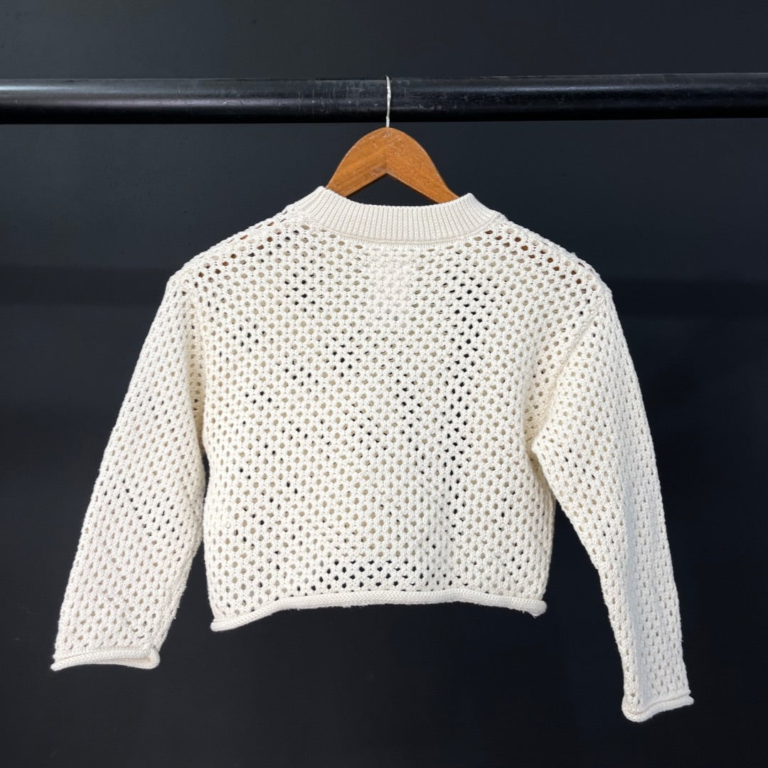 ZARA Sweater Beige Talle 9