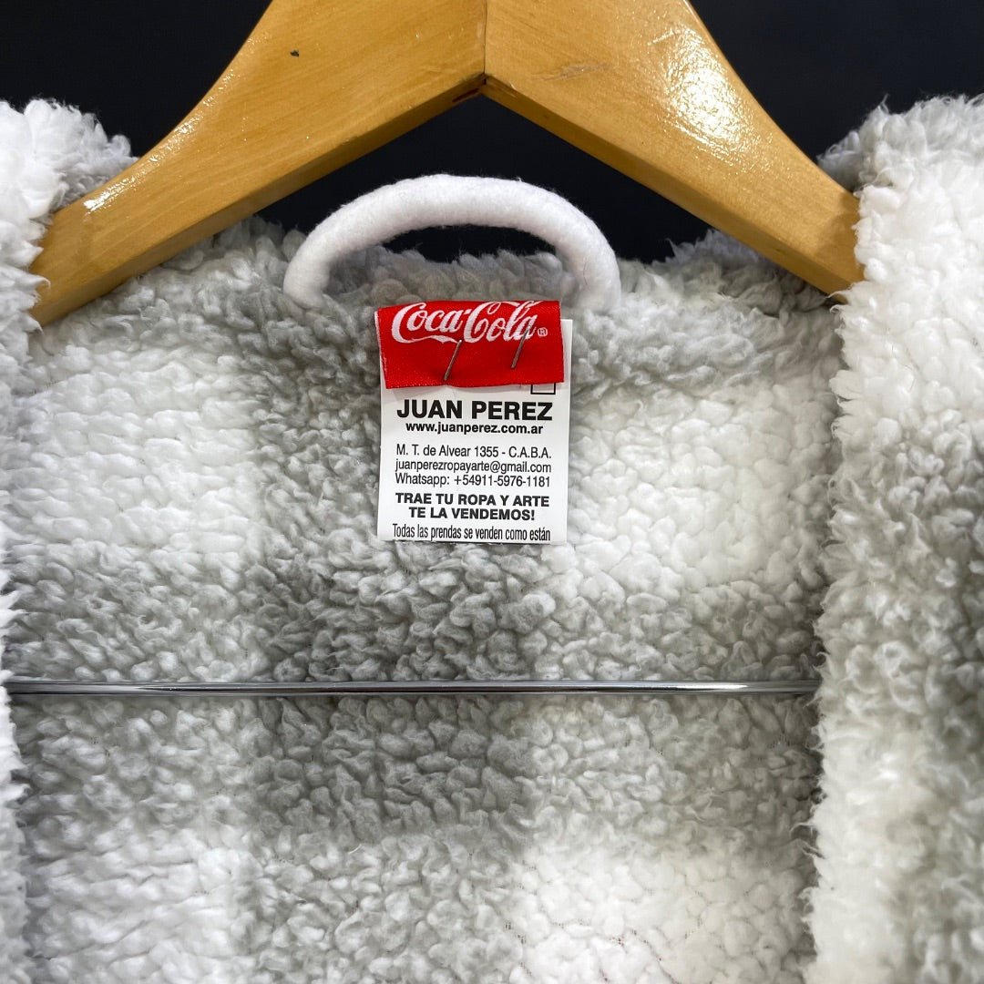 COCA-COLA Campera Blanco Talle M