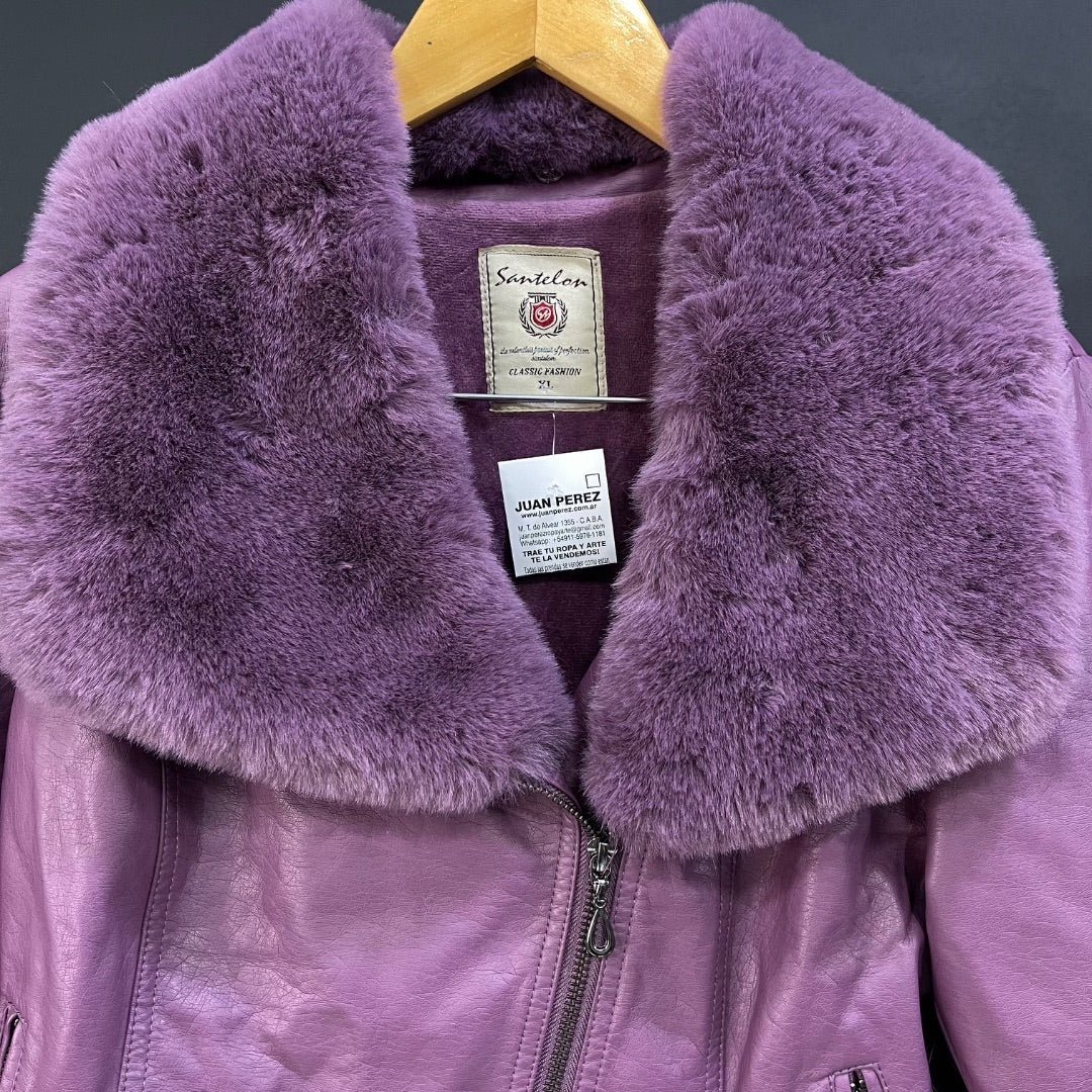 SANTELON Campera Lila Talle XL