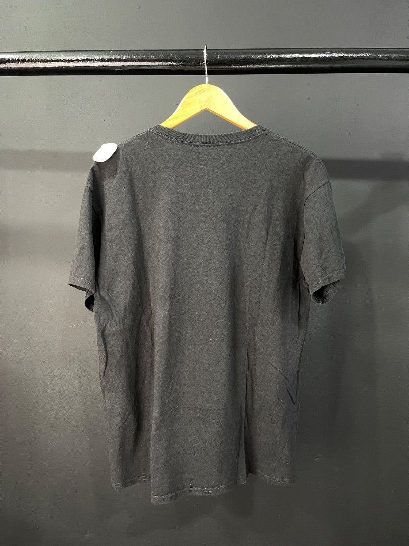DISNEY Remera Manga Corta Negro Talle L