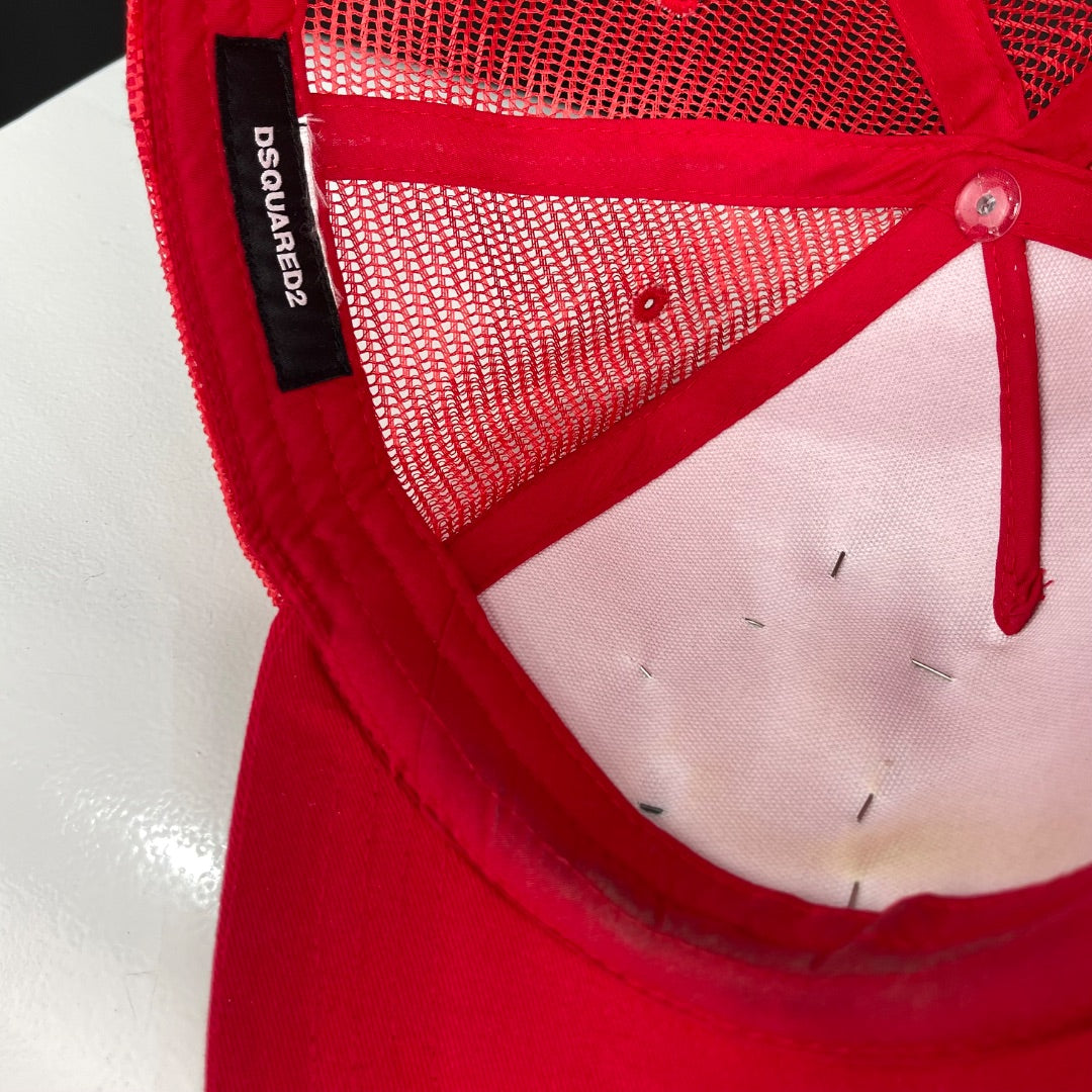 DSQUEARED2 Gorra Rojo Talle Unico