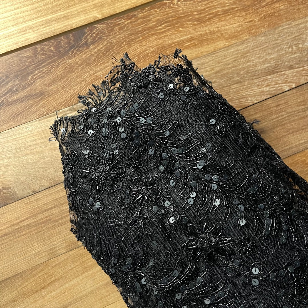 SIN MARCA Telas X Metro Negro Talle Unico