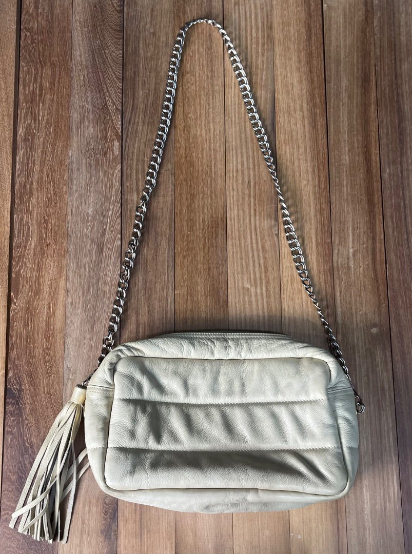 CASA LOPEZ Cartera Beige Talle Unico
