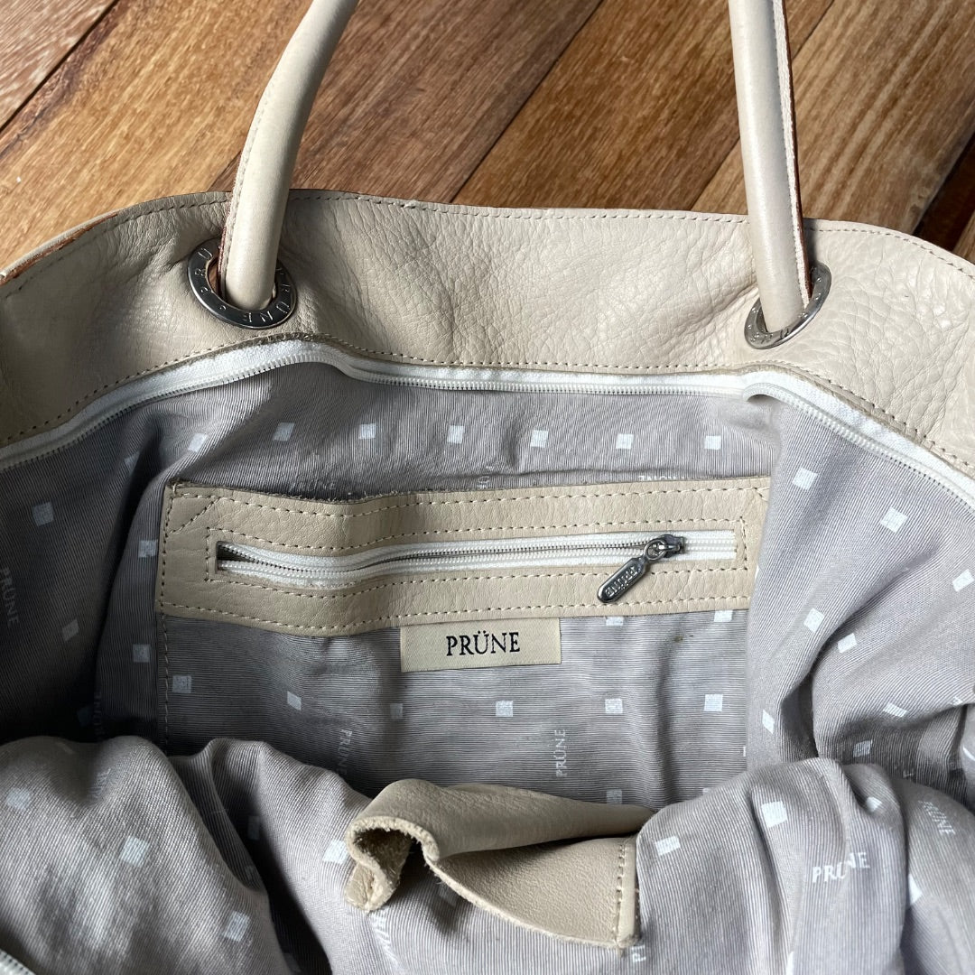 PRUNE Cartera Beige Talle Unico