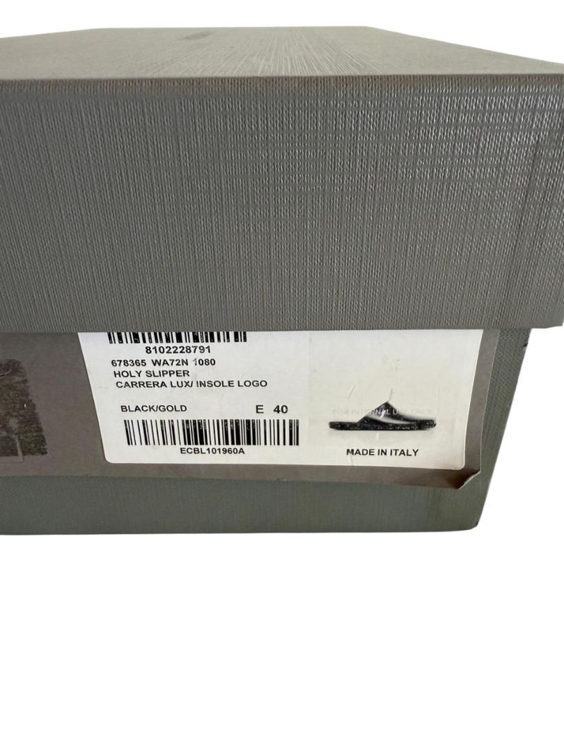 Suecos Balenciaga Color Negro Talle 40