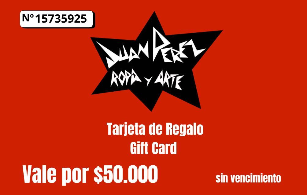 TARJETA DE REGALO